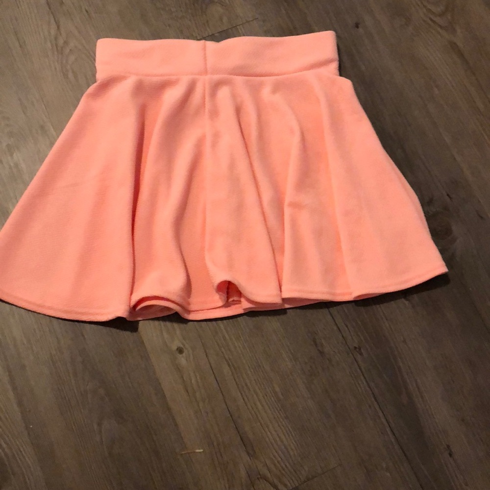 Pink flare skirt. Size small stretch. NWOT